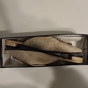 Elegant Beige Mules for Women